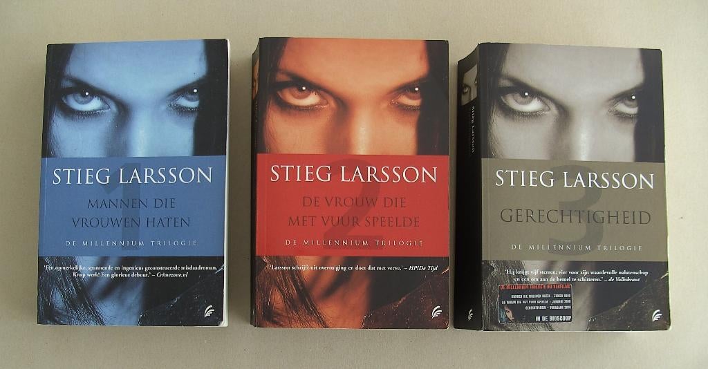 Millennium Trilogie  -  Stieg Larsson, Ophalen of Verzenden, Zo goed als nieuw, Stieg Larsson, Scandinavië