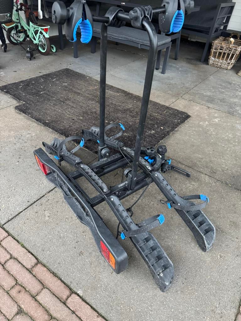 Hapro kantelbare fietsendrager - Zo goed als nieuw, Auto diversen, Fietsendragers, Ophalen, Zo goed als nieuw, Trekhaakdrager