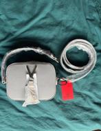 Handtasje, Mario Valentino Divina Ghaiaccio, Ophalen of Verzenden, Nieuw, Grijs, Handtas