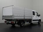 Mercedes-Benz Sprinter 315CDI Dubbele Cabine Kipper | 7-Pers, Auto's, Bestelauto's, Stof, Zwart, 7 stoelen, Wit