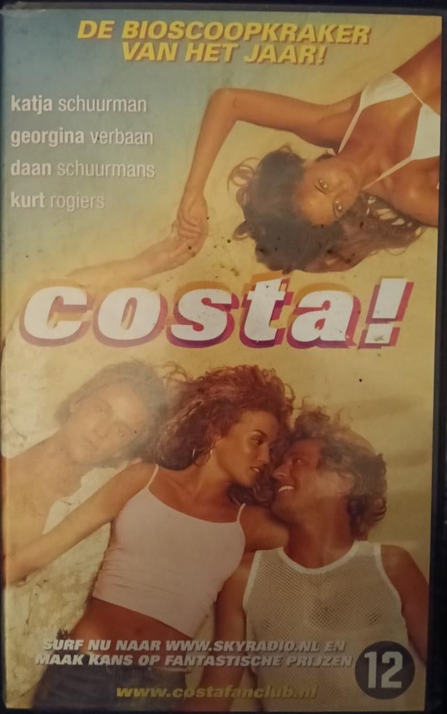 Costa vhs, Vanaf 16 jaar, Ophalen of Verzenden, Zo goed als nieuw, Horror