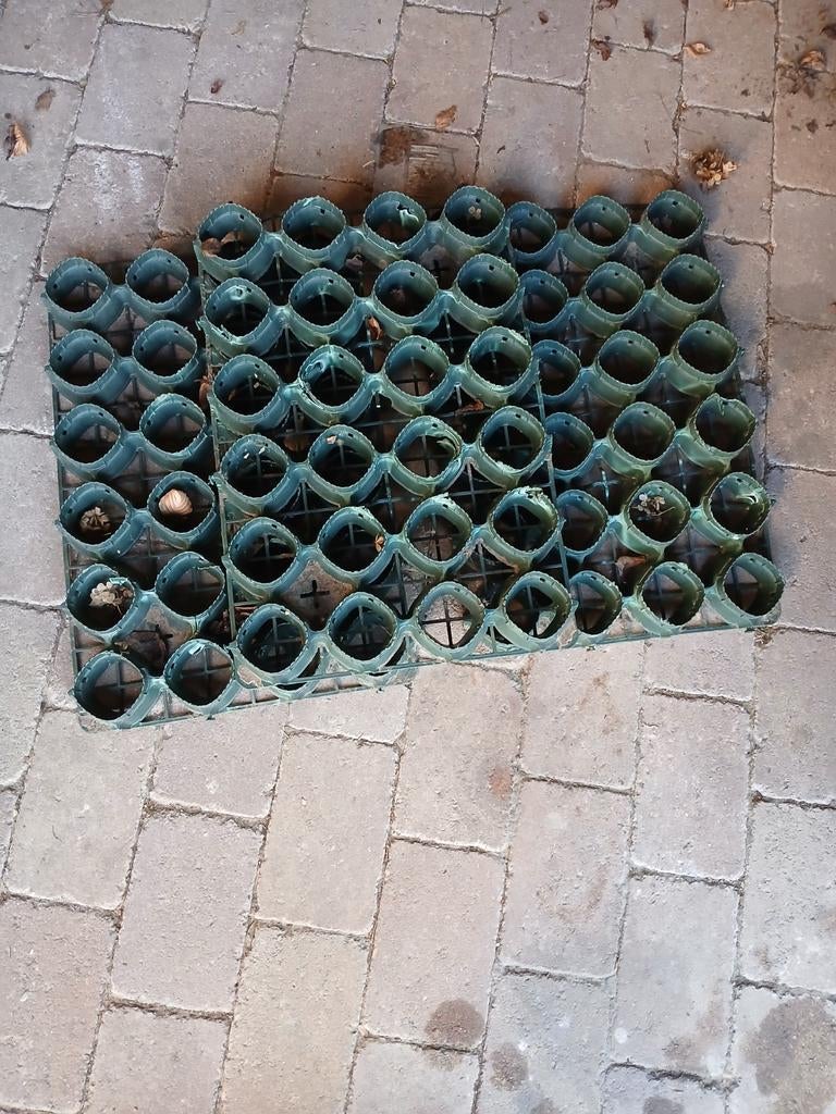 3 grindmatten/gras tegels 60x40cm, Ophalen