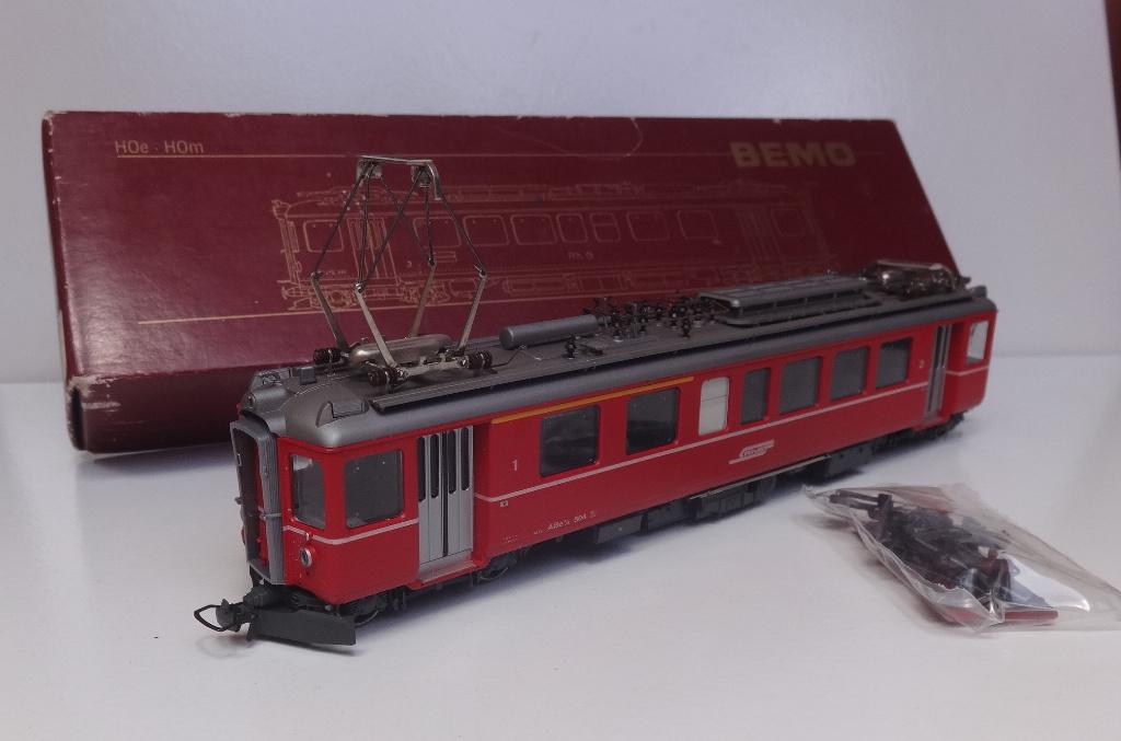 Bemo RhB Motorwagen, Hobby en Vrije tijd, Overige merken, Ophalen of Verzenden, Zo goed als nieuw, Analoog