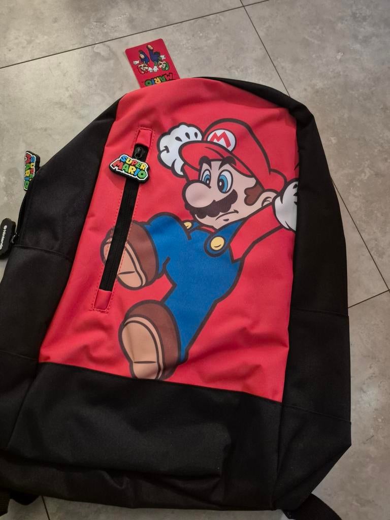 Super Mario rug / schooltas 44 cm NIEUW, Ophalen of Verzenden, Nieuw, Overige merken