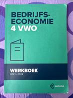Bedrijfseconomie 4 VWO Werkboek - Cumulus, Verzenden, Zo goed als nieuw, VWO, Bedrijfseconomie of M&O