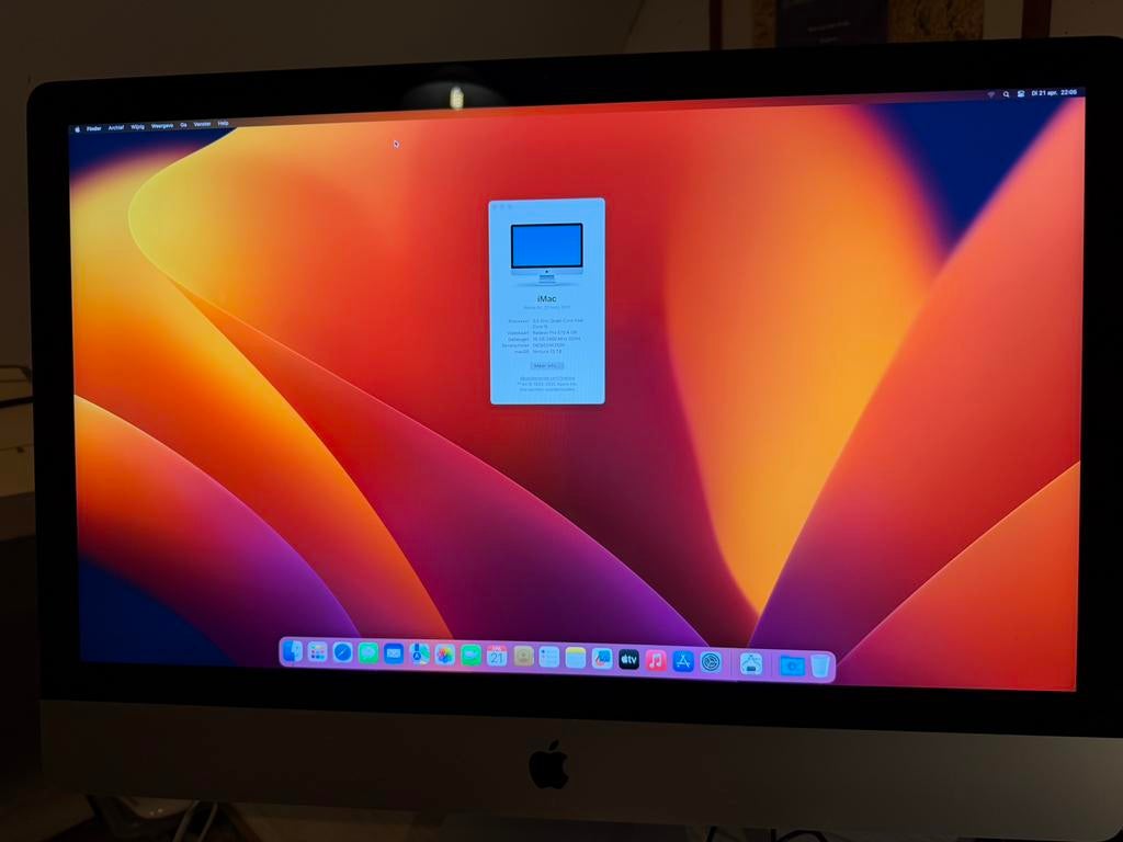 Imac 27 inch 5K 2017, Computers en Software, Apple Desktops, Ophalen, 27 inch 5k, Gebruikt, HDD