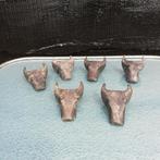 Vintage buffelhoofd servetringen, Gebruikt, Onbekend, Ophalen of Verzenden, Onbekend