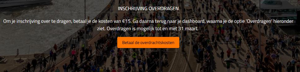 Marathon Rotterdam bib startbewijs (verkocht), Sport en Fitness, Loopsport en Atletiek, Verzenden, Nieuw, Overige typen, Overige merken