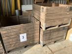 10 grote houten fruitkisten bakken kisten opslag, Ophalen of Verzenden, Zo goed als nieuw, Rechthoekig, Hout