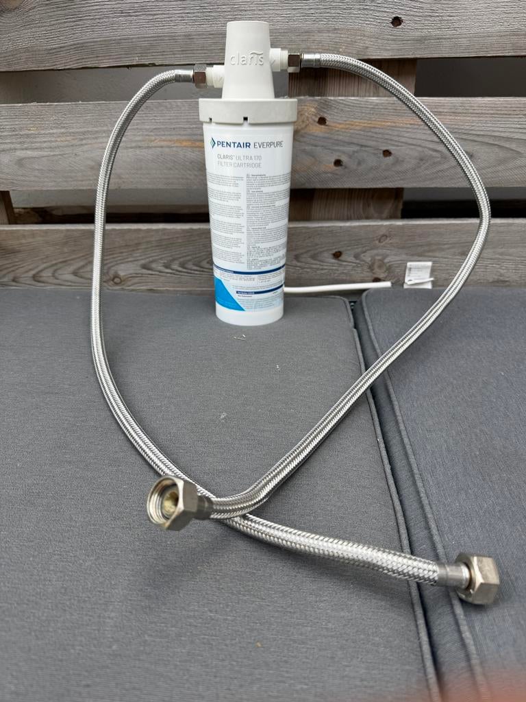 Everpure Claris filterkop met slangen, Ophalen of Verzenden, Gebruikt