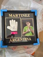Gesigneerde Martinez Keepershandschoen Argentinië, Verzamelen, Ophalen of Verzenden, Zo goed als nieuw, Buitenlandse clubs, Overige typen