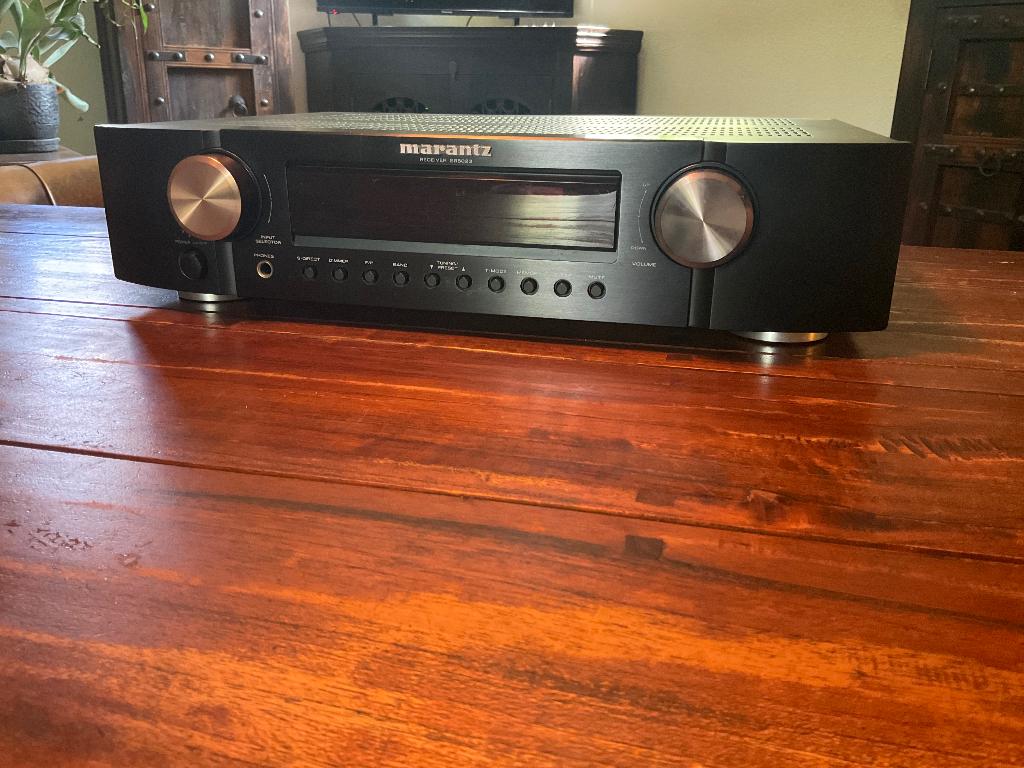 Marantz SR5023 Stereo versterker/receiver incl. AB + handl., Audio, Tv en Foto, Versterkers en Receivers, Zo goed als nieuw, 60 tot 120 watt