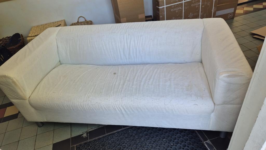 Gratis af te halen klippan bank, Ophalen, Gebruikt, 150 tot 200 cm, Tweepersoons