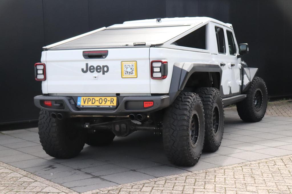 Jeep Gladiator BRUTE | 264 PK | LEDER | CAMERA | NAVI | CRUI, Auto's, Jeep, Automaat, Stof, 11 km/l, Diesel