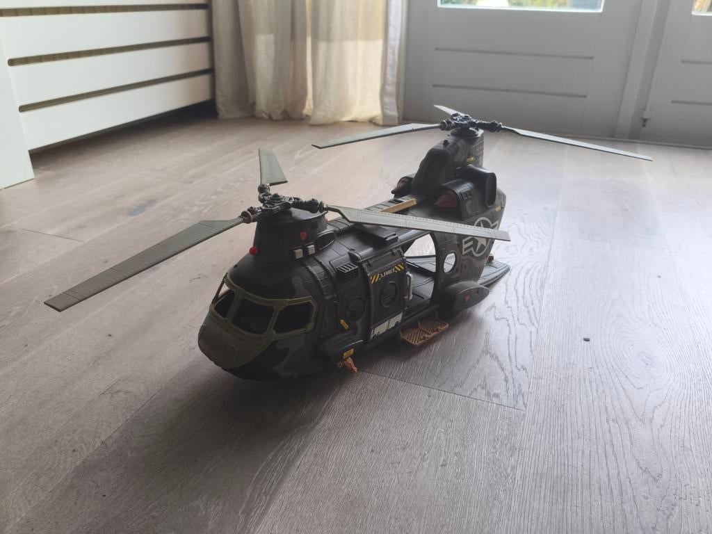 Chinook helicopter, Ophalen