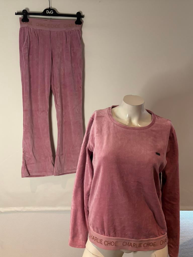 Charlie choe fluweel huispak m, Kleding | Dames, Huispakken, Maat 38/40 (M), ., Ophalen of Verzenden, Zo goed als nieuw