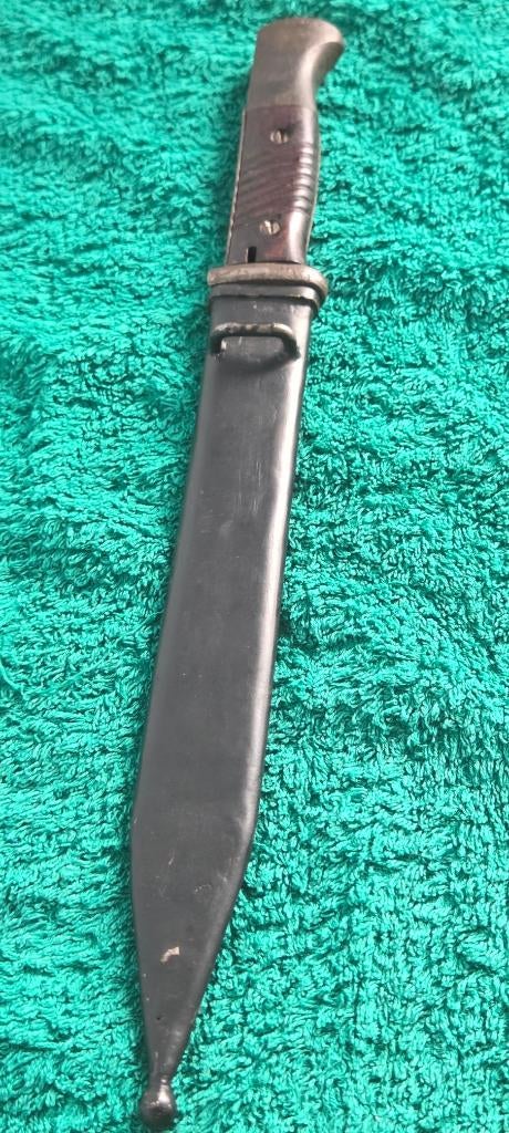 Duitse K98 bajonet, Verzamelen, Ophalen of Verzenden, Landmacht, Duitsland, Mes of Dolk
