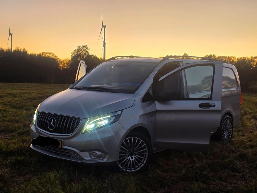 Mercedes-Benz Vito 2.1 CDI 100KW 2016, Automaat, Euro 5, Achterwielaandrijving, Zwart
