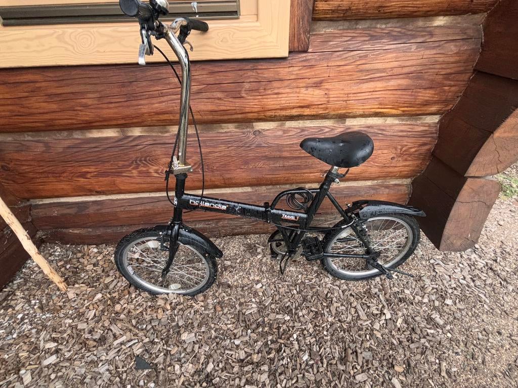 Hollandia Travel 1 vouwfiets - Leuk en handig, Fietsen en Brommers, Gebruikt, Ophalen, Overige merken, Totaal opvouwbaar