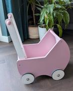 Poppenwagentje van hout, Ophalen, Gebruikt, Rij- of Hobbelspeelgoed