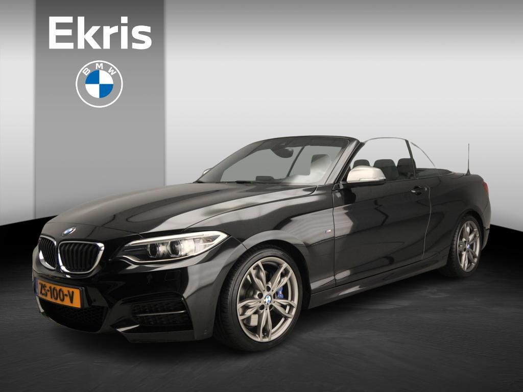 BMW 2 Serie Cabrio M240i | M-Sportpakket | Xenon | Navigatie, Auto's, BMW, Automaat, 12 maanden, Gebruikt, 4 stoelen