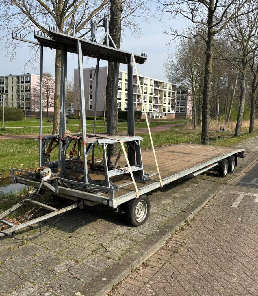 schamelwagen 3500kg, Auto diversen, Aanhangers en Bagagewagens, Ophalen of Verzenden, Gebruikt