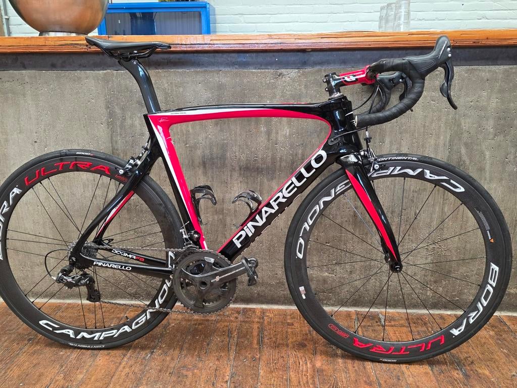 Pinarello Dogma F10 racefiets - Campagnolo Bora Ultra, Fietsen en Brommers, Overige merken, Carbon, Ophalen of Verzenden, Meer dan 20 versnellingen
