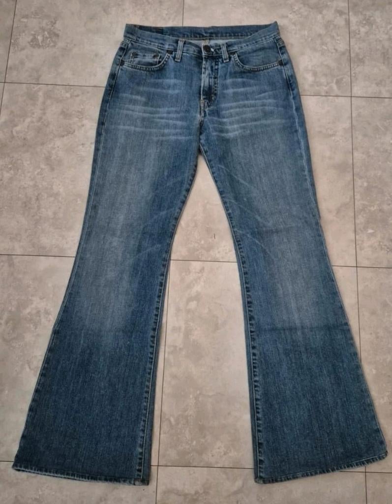 Replay dames wijde pijp maat 29 / Lengte 34, Kleding | Dames, Spijkerbroeken en Jeans, Blauw, Replay, Ophalen of Verzenden, Zo goed als nieuw