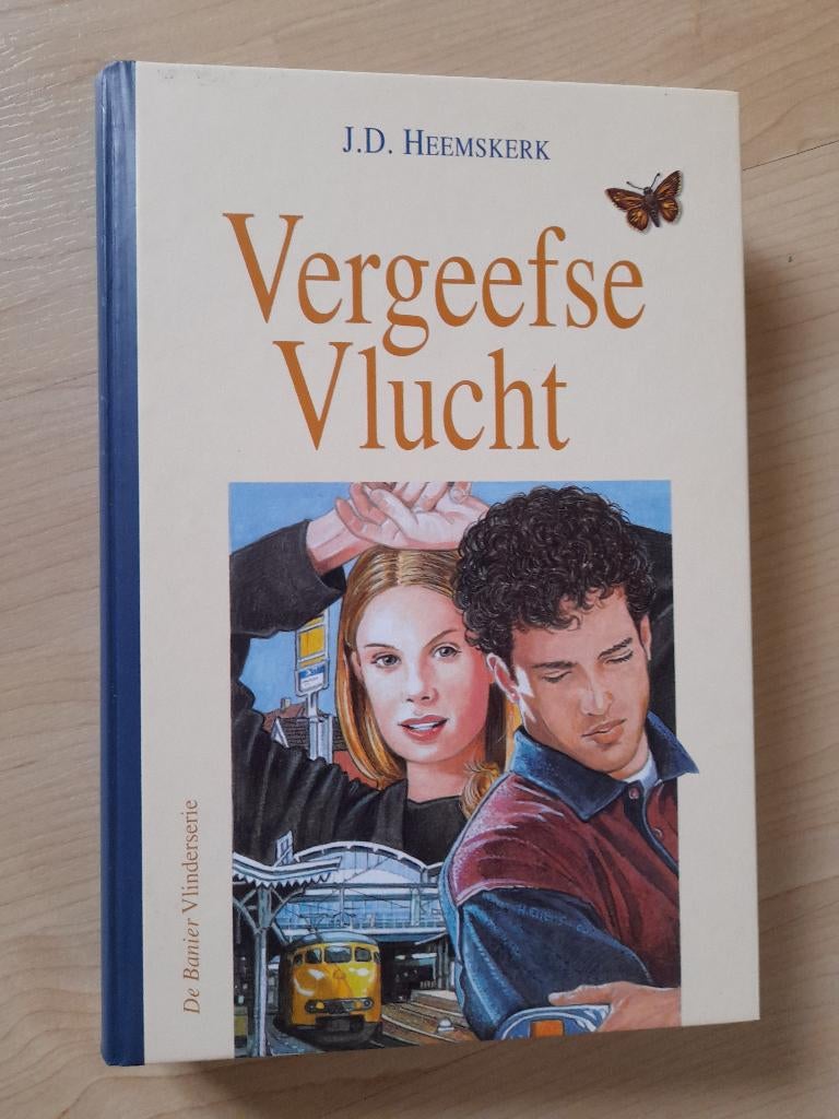 VERGEEFSE VLUCHT JD Heemskerk VLINDER SERIE, Ophalen of Verzenden, Zo goed als nieuw, Nederland