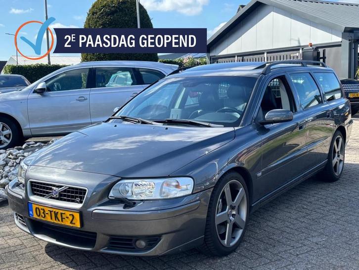 Volvo V70 2.5 R Automaat 2005 Schuifdak Youngtimer, Auto's, Volvo, Bedrijf, Te koop, V70, ABS, Airbags, Airconditioning, Alarm