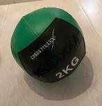 Crossmaxx wall ball. Groen 2 kilo, Ophalen of Verzenden, Zo goed als nieuw, Fitnessbal
