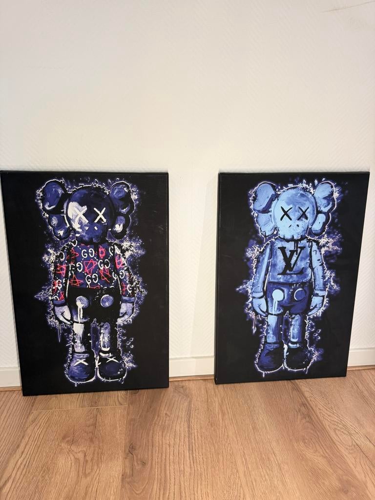 Louis Vuitton&Gucci schilderij, Ophalen of Verzenden