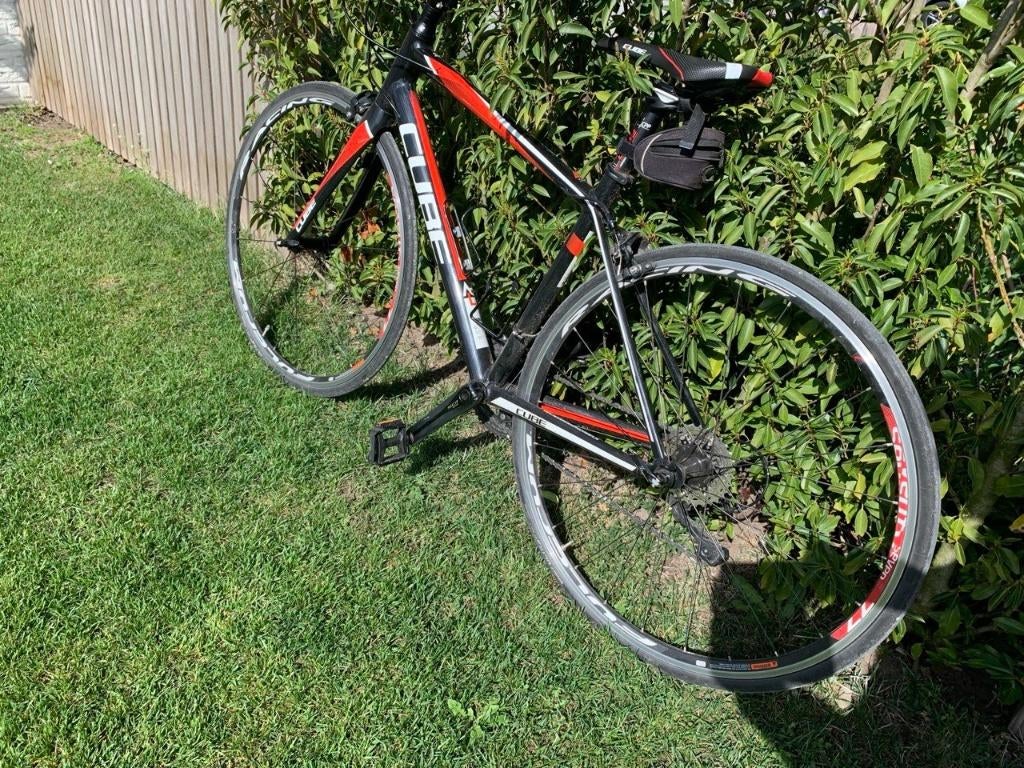 dames racefiets Cube Peleton 50 cm black n white, Overige materialen, Gebruikt, 49 tot 53 cm, Overige maten