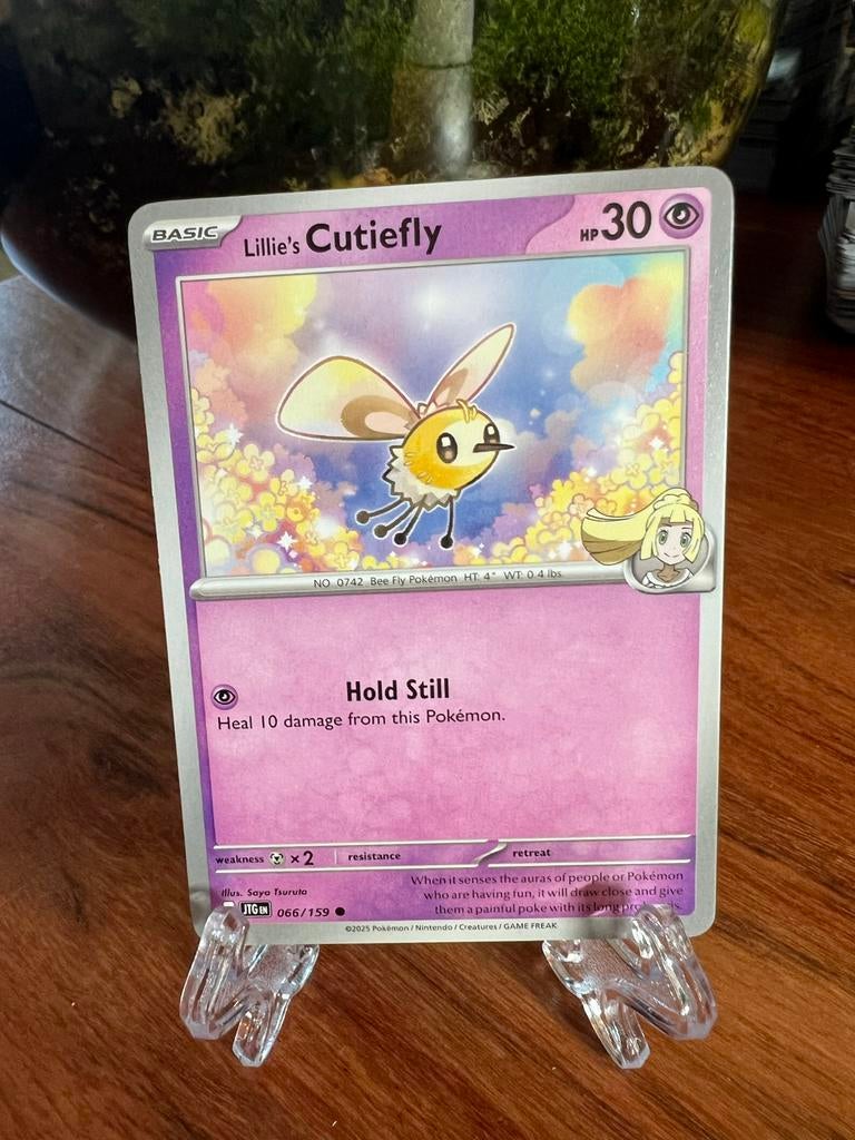 Pokémon Lillie's Cutiefly Kaart 066/159 - Near Mint, Ophalen of Verzenden, Zo goed als nieuw, Losse kaart
