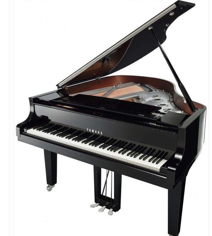 Yamaha C2X PEC Chrome vleugel zwart hoogglans Demo/Showroom, Overige kleuren, Yamaha Music europe GmbH, Nieuw, Ophalen of Verzenden