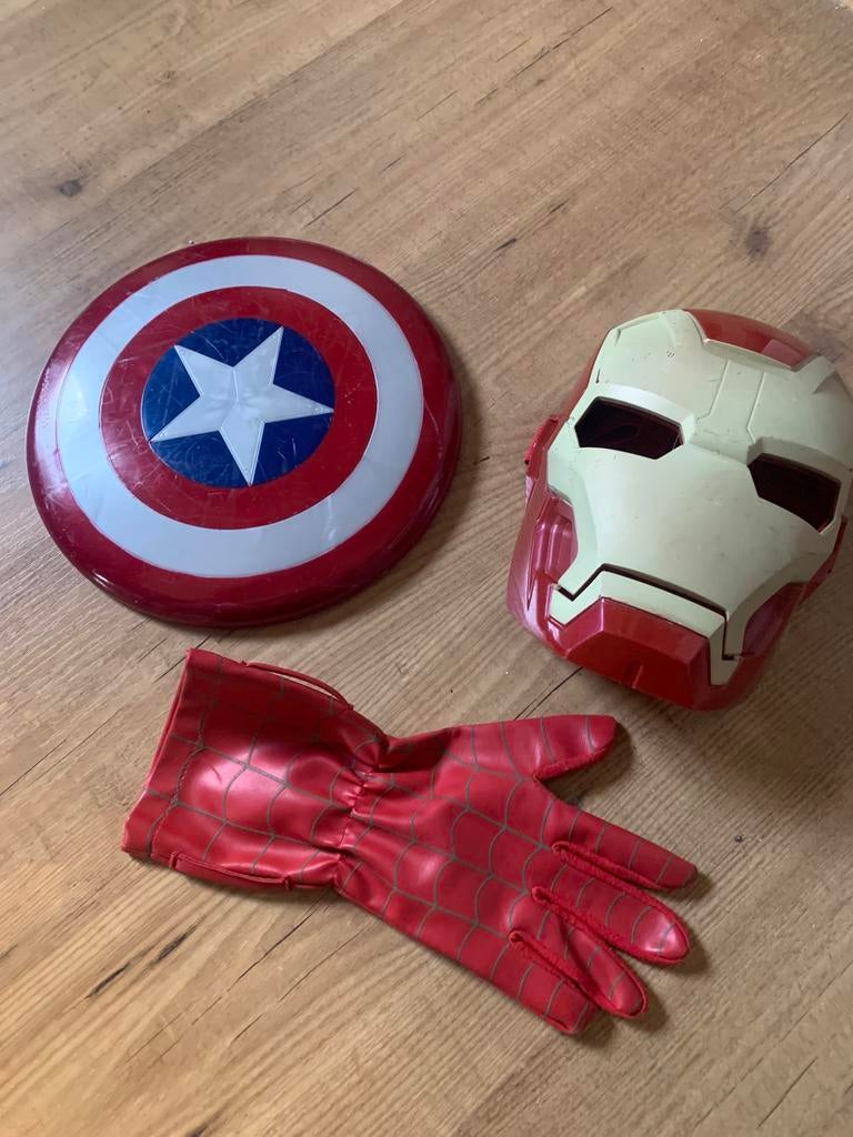 Marvel verkleed spullen, Ophalen of Verzenden, Gebruikt, Jongen