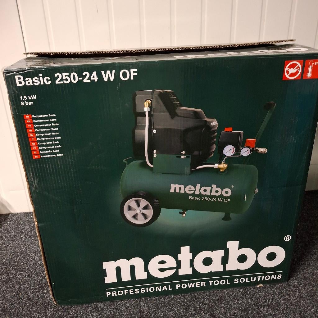 metabo compressor, Ophalen, 6 tot 10 bar, 200 tot 400 liter/min, Beekendonk@hubo.nl