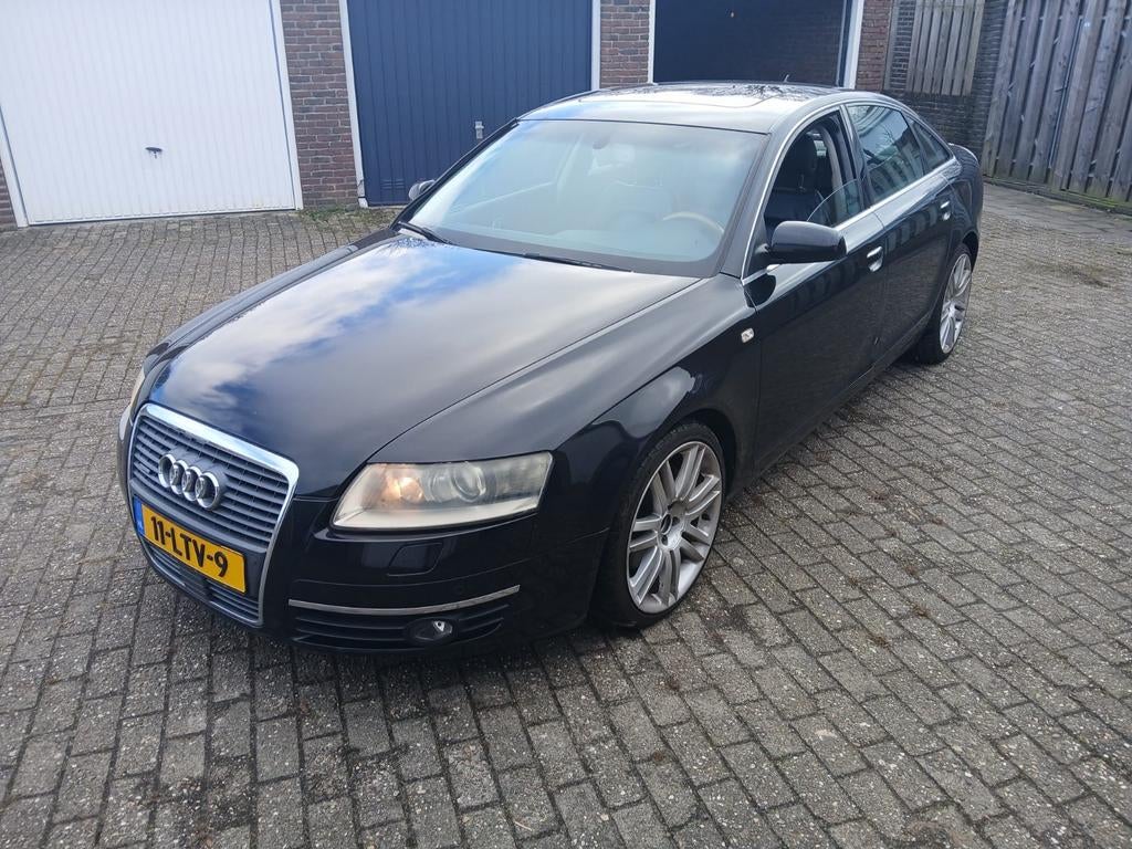 Audi A6 3.2 quattro 4x4 met motor probleem, Euro 5, Zwart, 1655 kg, Zwart