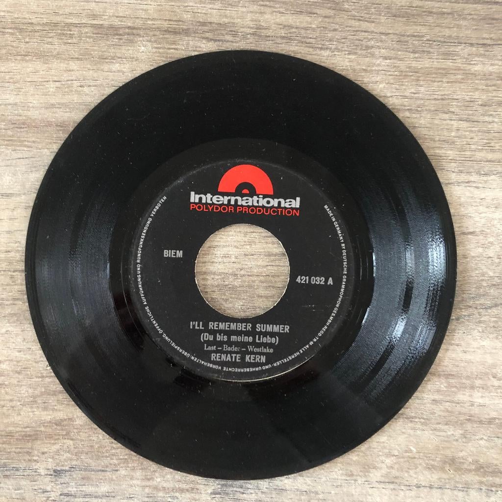 vinyl single Renate Kern, Ophalen of Verzenden, Gebruikt, Pop
