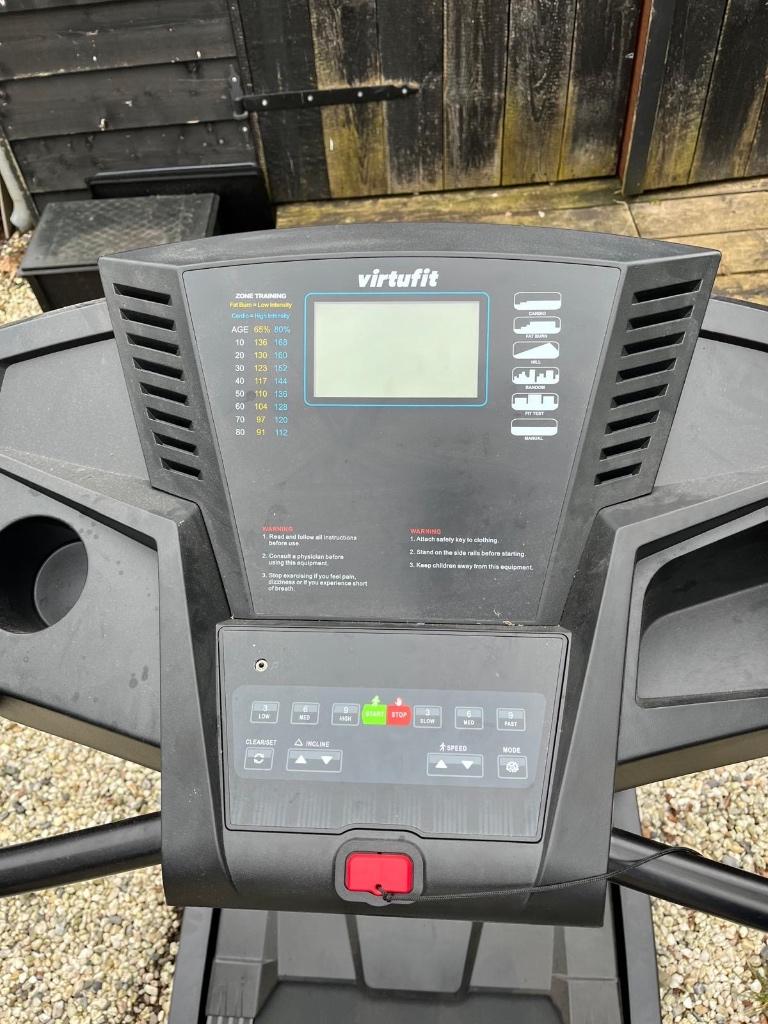 Loopband virtufit, Ophalen, Kunststof, Zo goed als nieuw, Loopband