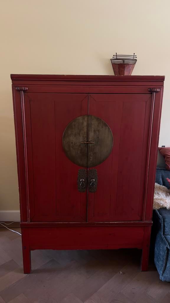 Chinese bruidskast, Ophalen