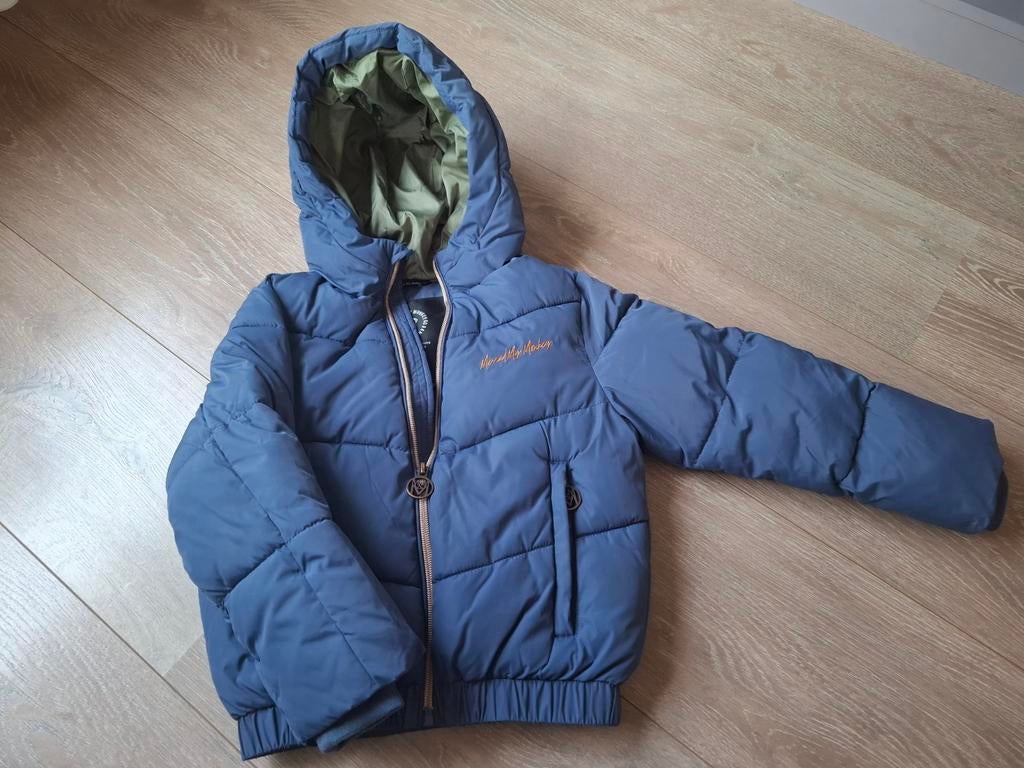 Gewatteerde winterjas, maat 110/116, Ophalen of Verzenden, Zo goed als nieuw, Maat 110