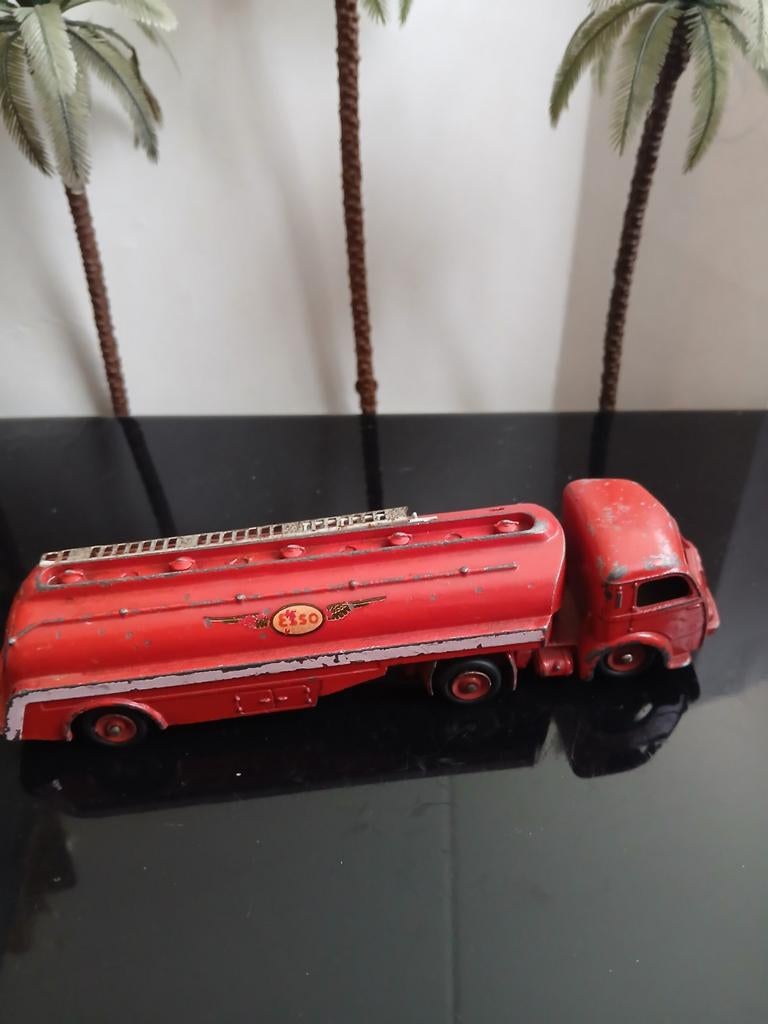 Traiteur Panhard met Citerne Titan. Dinky toys France  32C, Hobby en Vrije tijd, Ophalen of Verzenden, Gebruikt, Auto, Dinky Toys