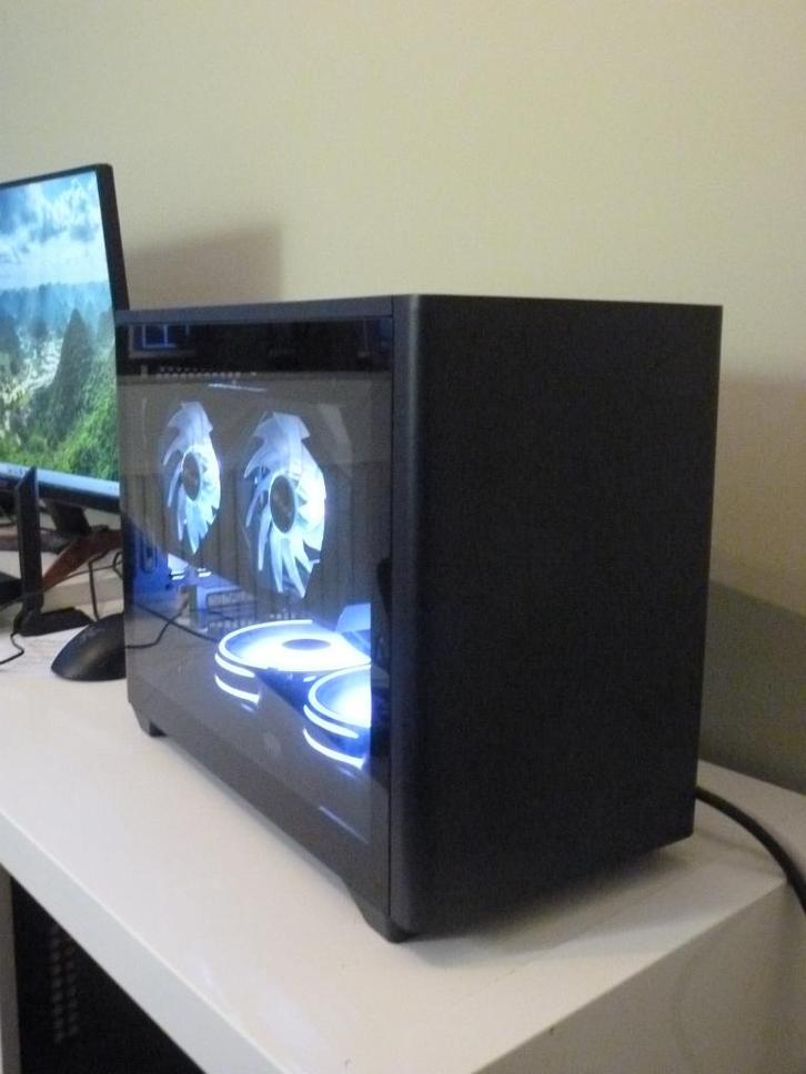 Intel i9-12900k Game itx PC, Computers en Software, Desktop Pc's, Zo goed als nieuw, 4 Ghz of meer, SSD, 16 GB, Met videokaart