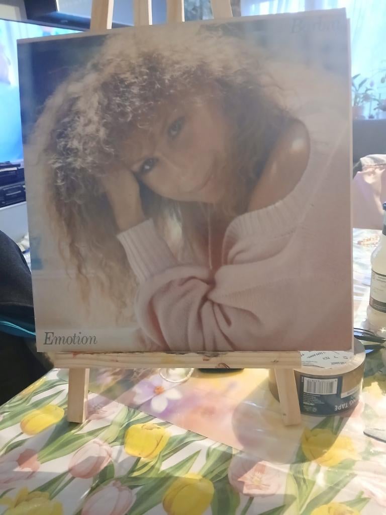Barbra streisand  Emotion lp plaat, Ophalen of Verzenden