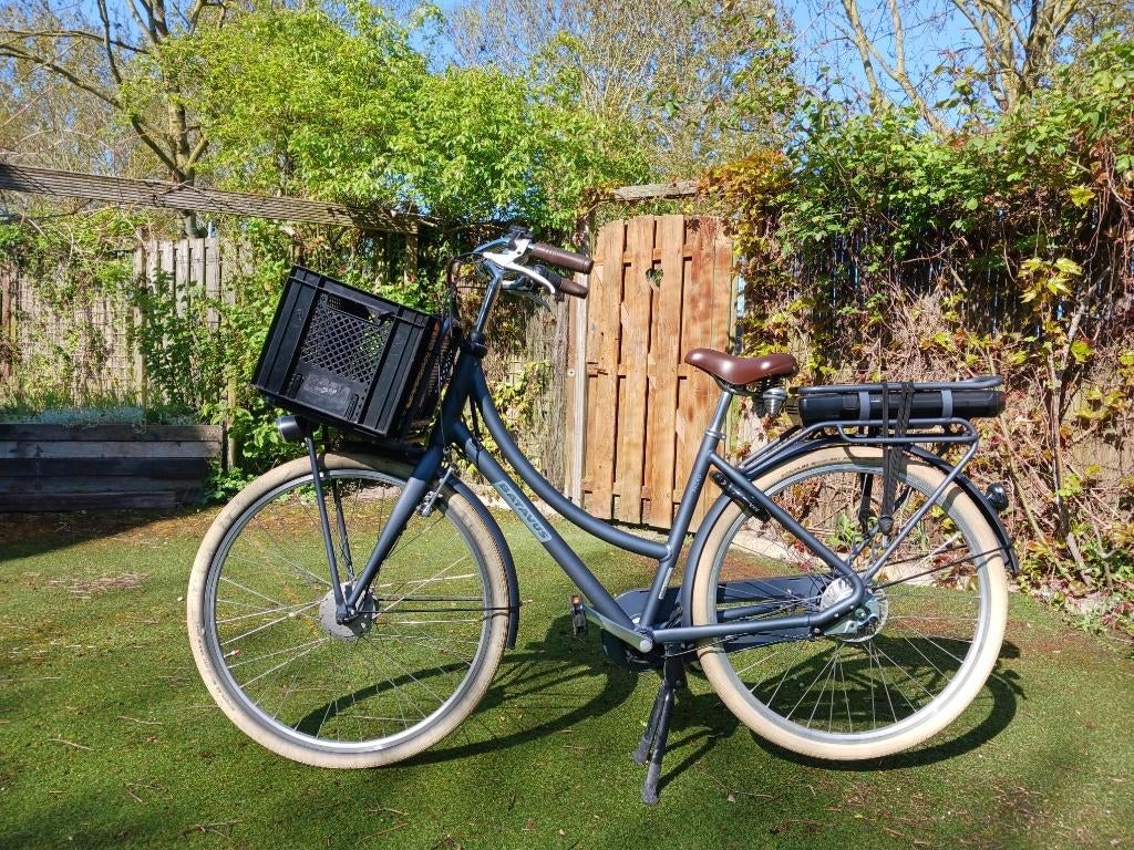 elektrische fiets Batavus PackD E-go, Ophalen, Batavus, Zo goed als nieuw, 47 tot 51 cm