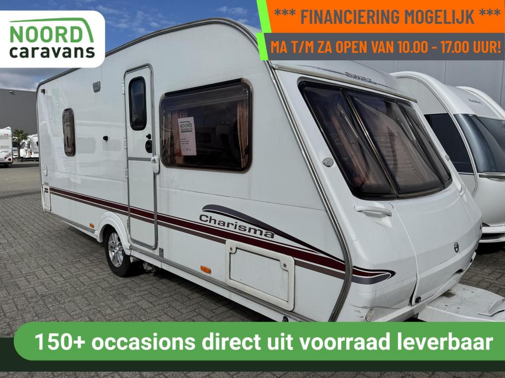 Swift 550 CHARISMA, FRANSBED, MOVER, FIETSENDRAGER, Caravans en Kamperen, Caravans, Rondzit, 7 tot 8 meter, Bedrijf, Swift