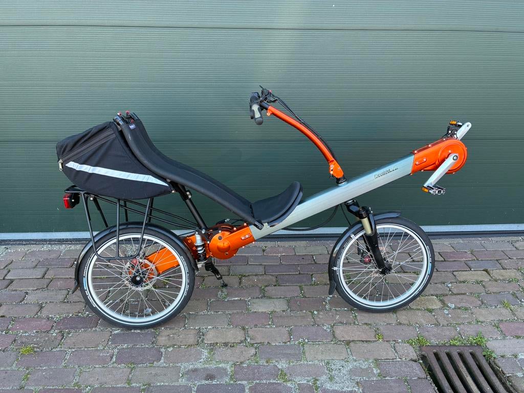 Flevobike ligfiets in zeer goede staat maat L, Fietsen en Brommers, Fietsen | Ligfietsen, Ophalen of Verzenden, Zo goed als nieuw