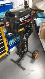 Buitenboordmotor Suzuki four stroke 5pk, Watersport en Boten, Aluminium, Zo goed als nieuw, Benzine, Minder dan 70 pk