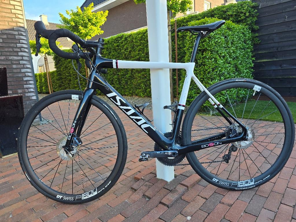 Isaac Boson 2018 model, Fietsen en Brommers, Fietsen | Racefietsen, 28 inch, Gebruikt, Carbon, Heren